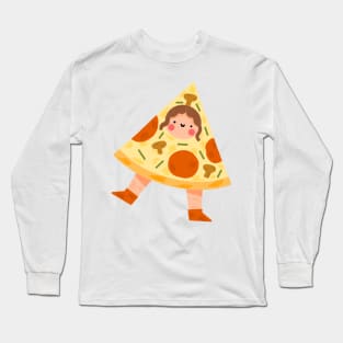 Pizza girl Long Sleeve T-Shirt